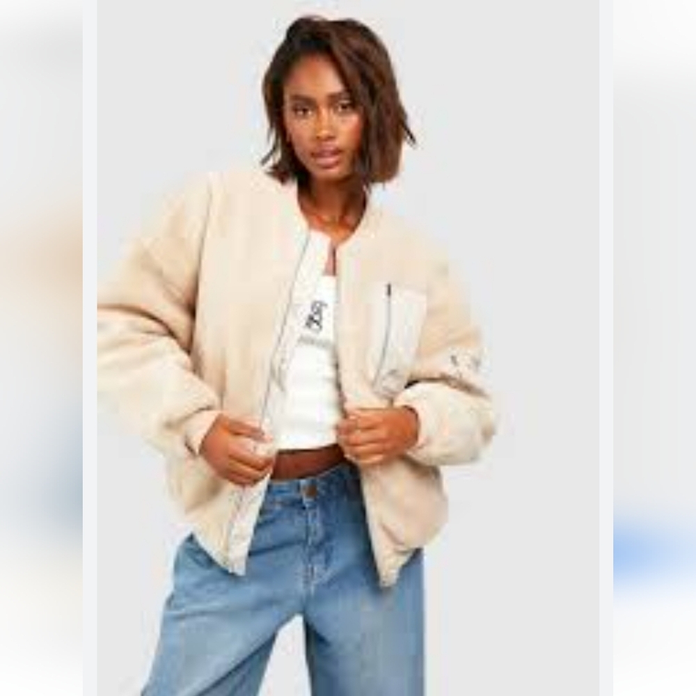 Faux fur/Sherpa Jacket Avec Les Filles